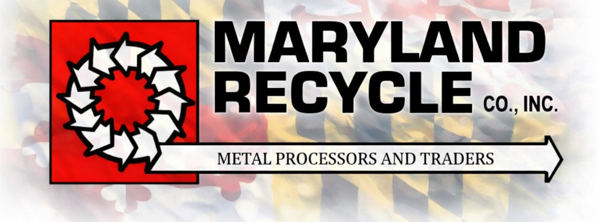 Maryland Recycle Co. scrap metal recycling company logo