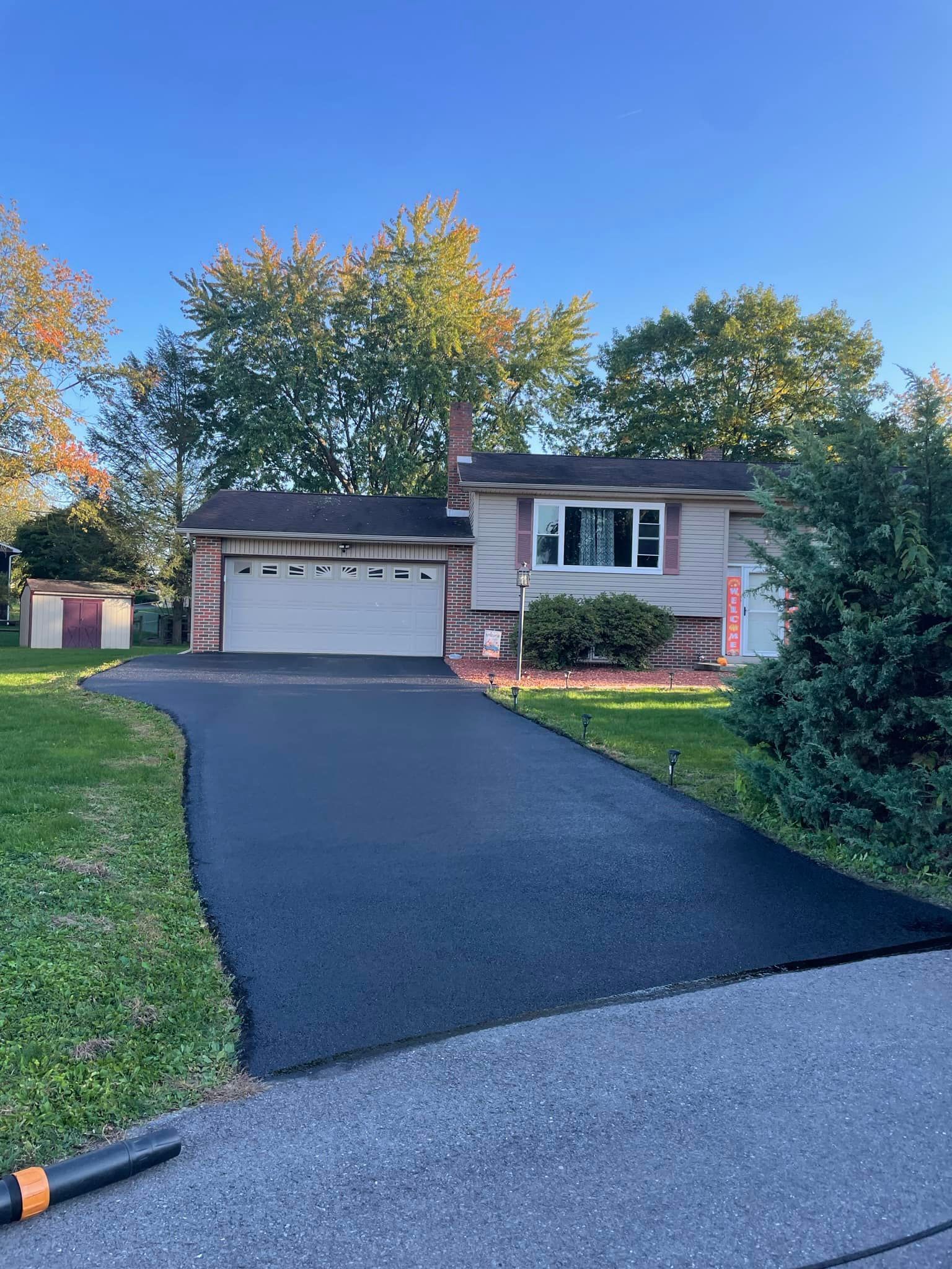 Mike Young's Paving recent project