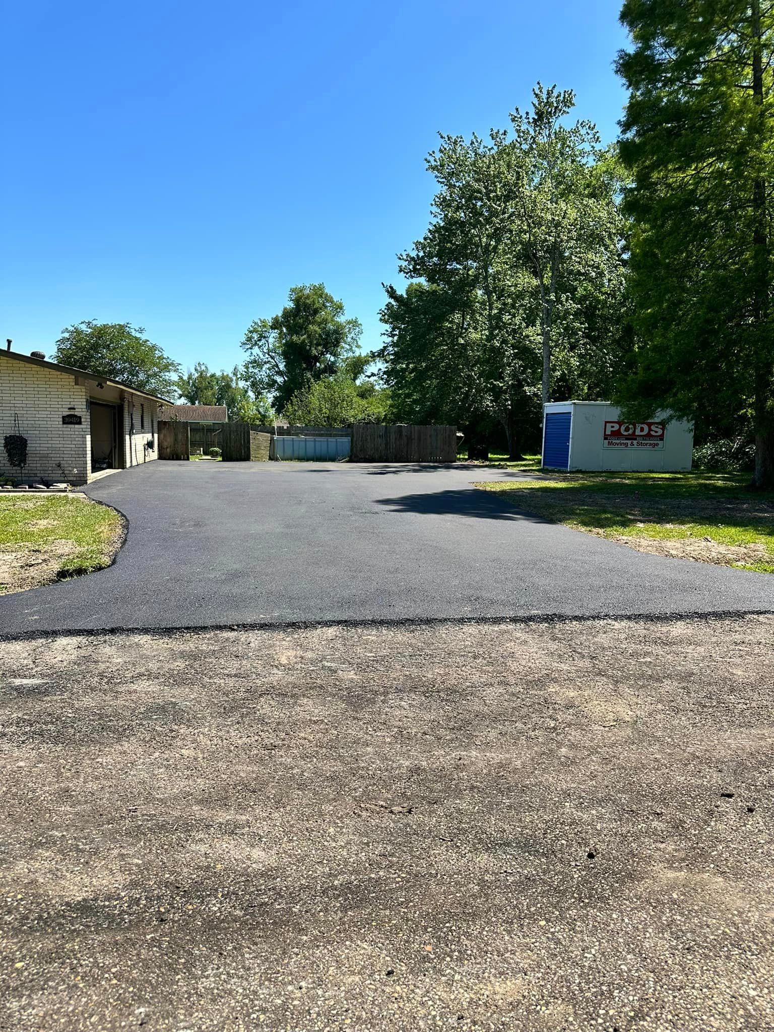 Mike Young's Paving recent project