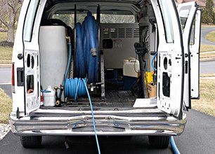 Truck mounted carpet cleaners