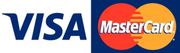 Visa and Mastercard logo