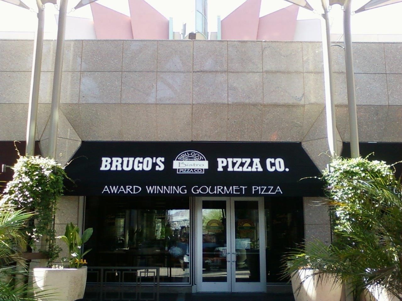 A restaurant called brugo's pizza co. is award winning gourmet pizza