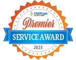 Premier Service Award Badge