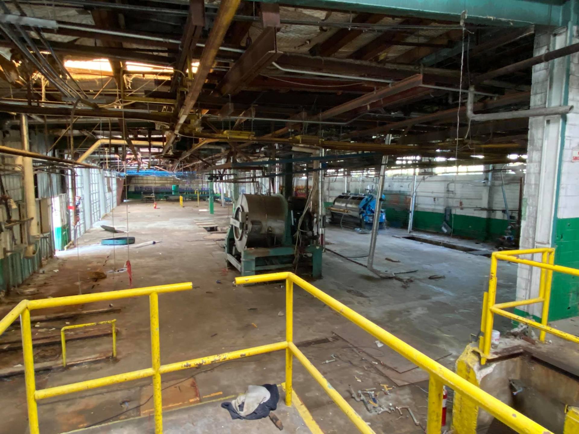 inside of a building