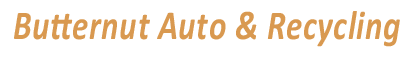Butternut Auto & Recycling logo
