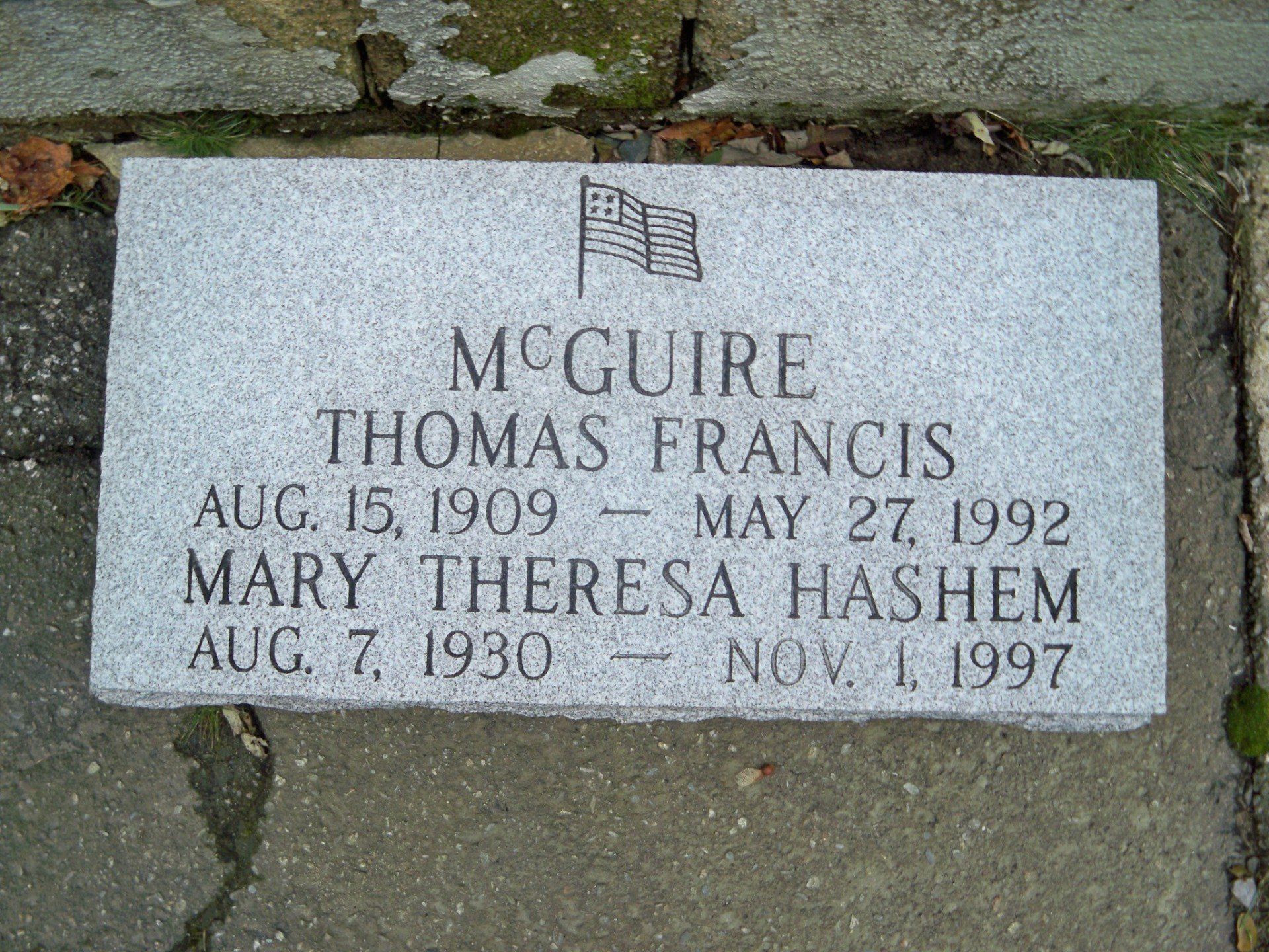 headstone marker