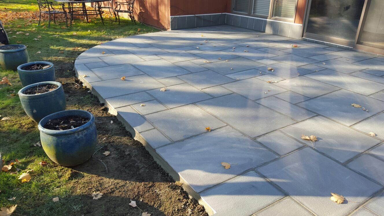 Paver driveway