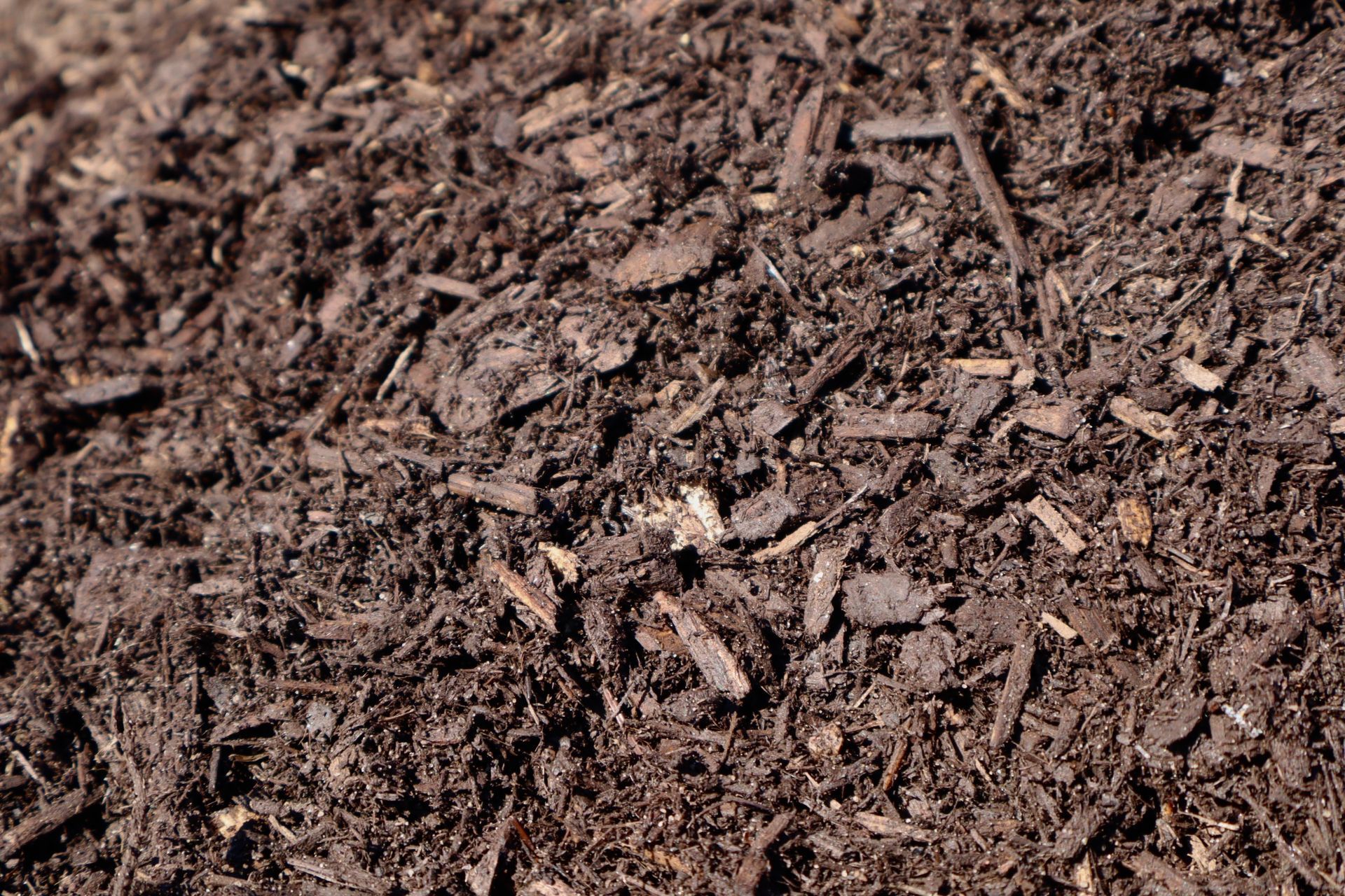Natural Brown mulch