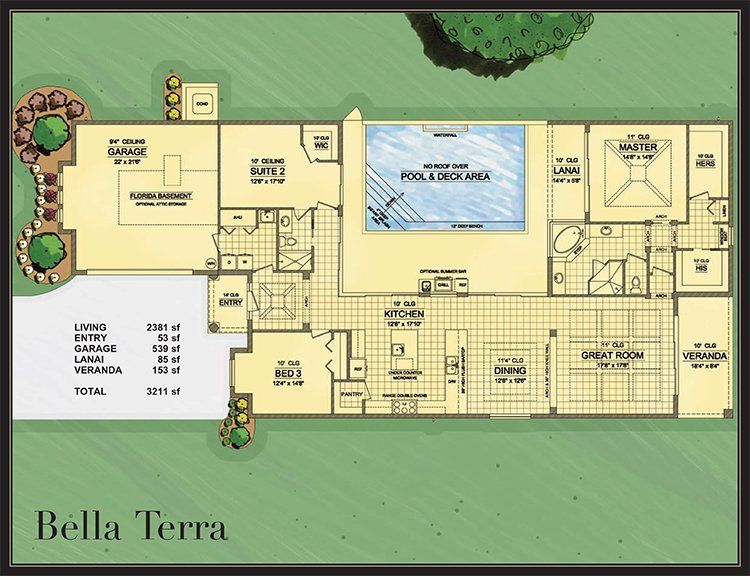 Bella Terra floor plan