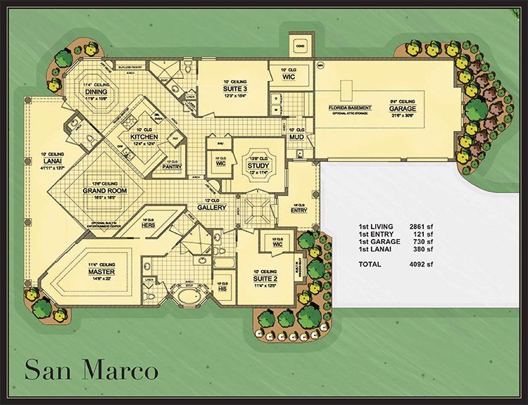 San Marco floor plan