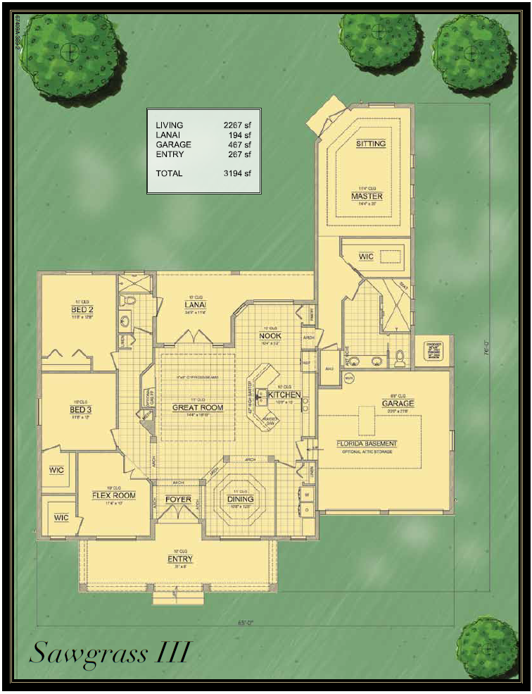 Aruba floor plan