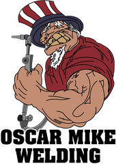 Oscar Mike Welding logo