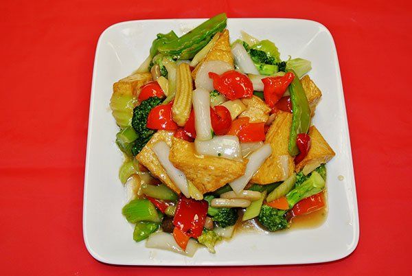 Vegatable Tofu Delight