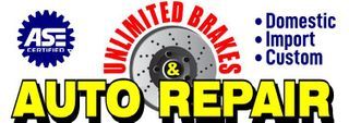 Unlimited Brakes & Auto Repair - Logo