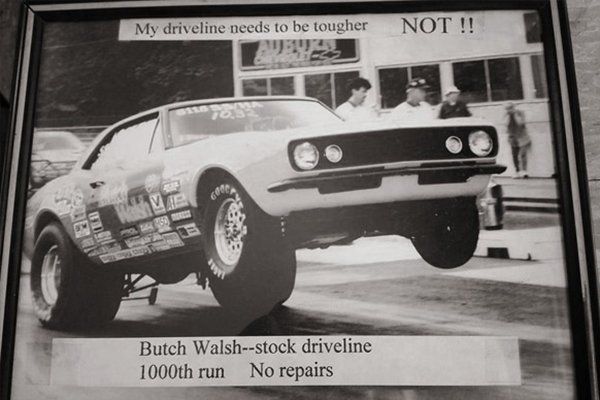 An old photo of a car