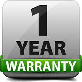 1 Year Warranty Logo