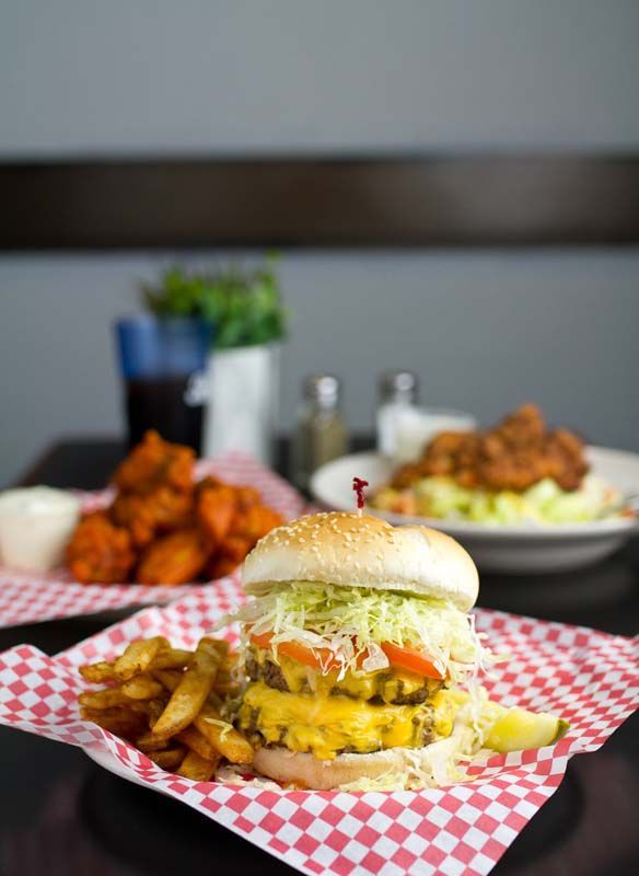 Double patty burgers