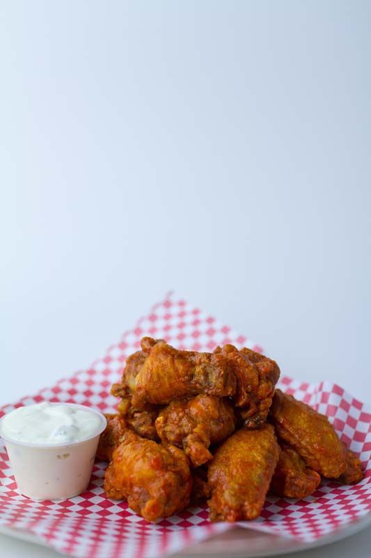 Chicken tender with dip