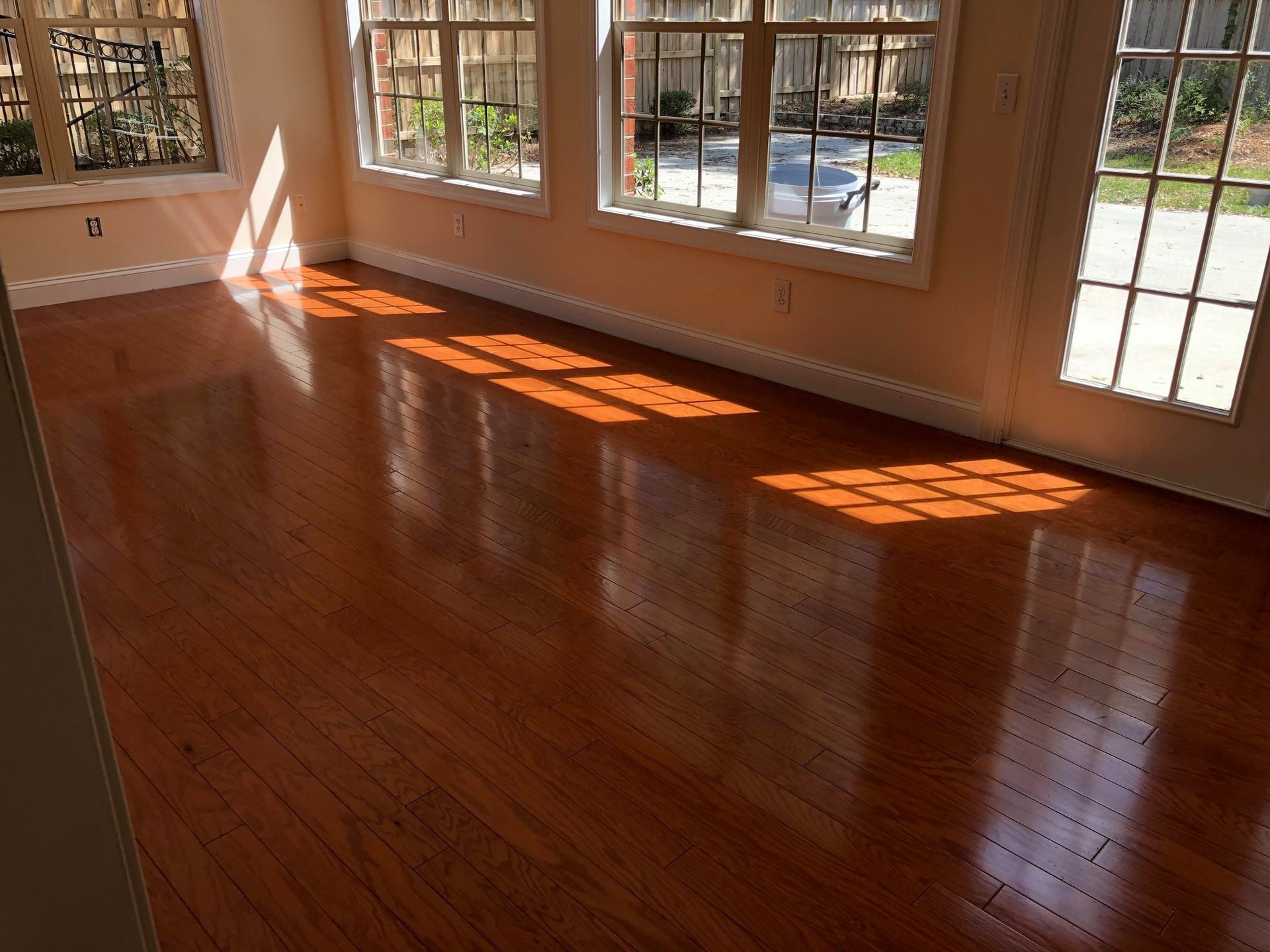 Hardwood Floor Installation - After