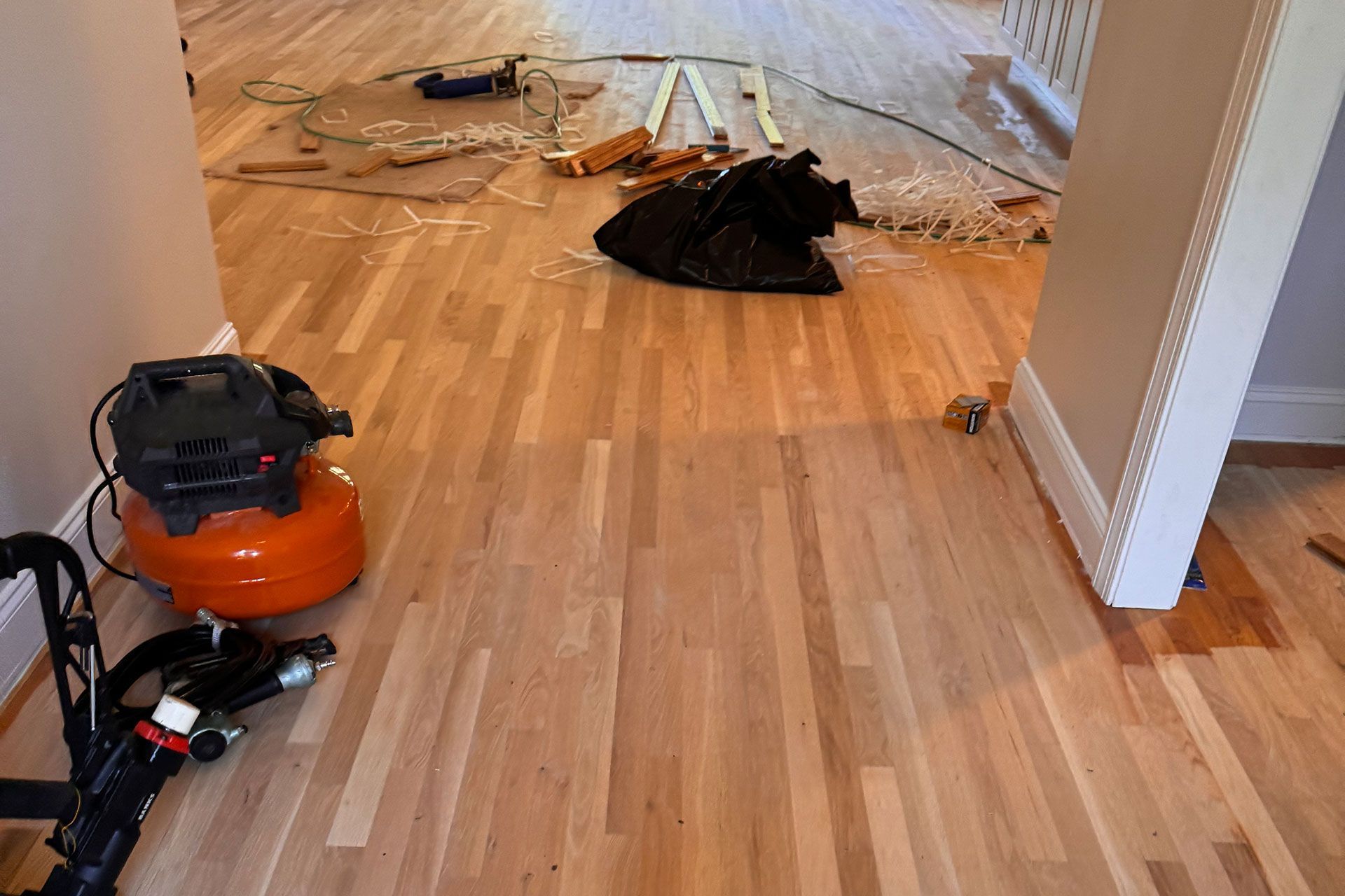 hardwood floor installation