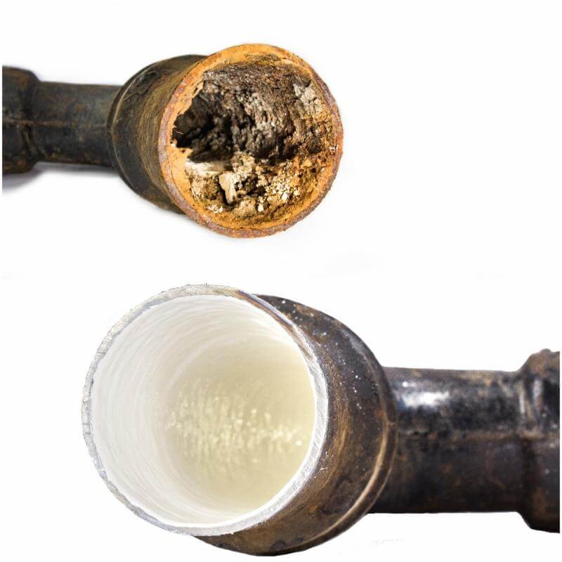 Pipe lining and coating