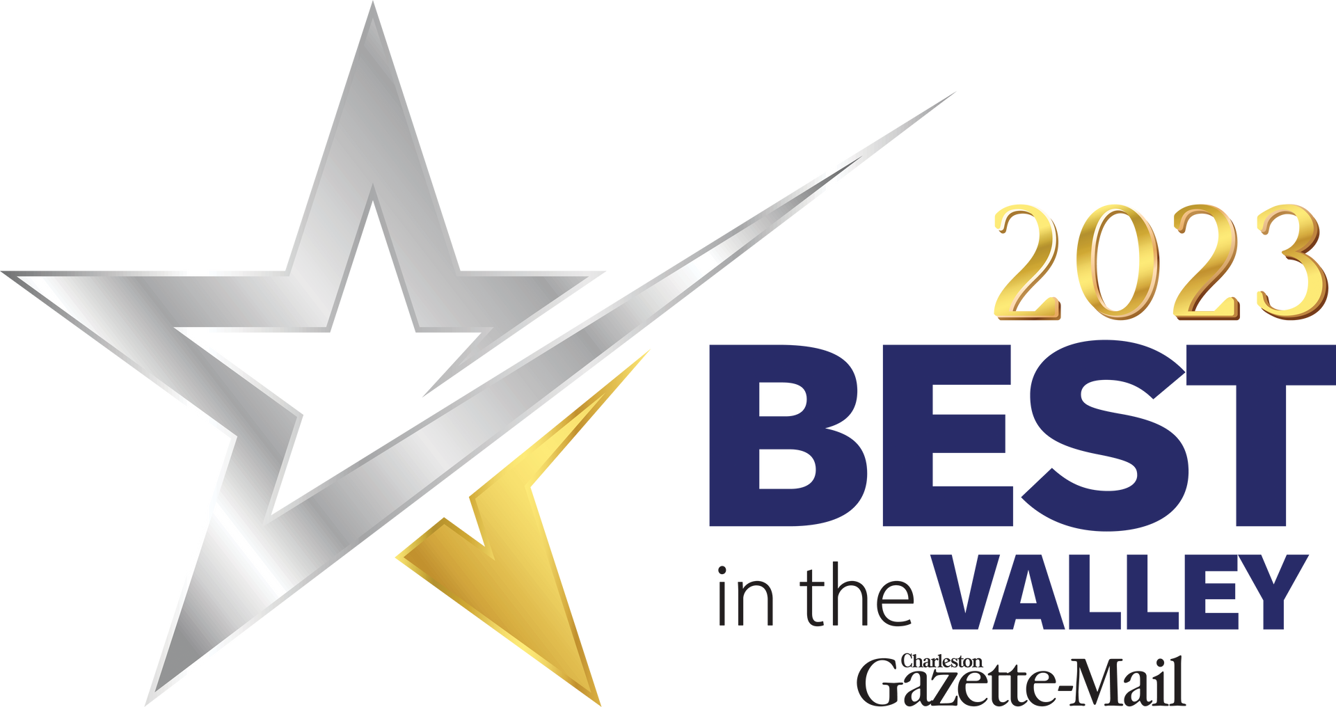 2023 best in the valley logo