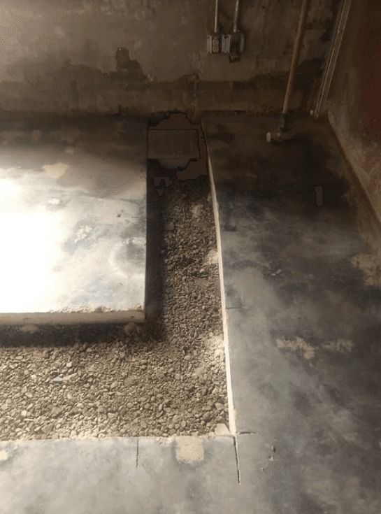 Our technician Gary completed this commercial plumbing rough-in for a new restaurant in Barboursville, West Virginia.