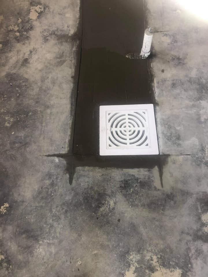 Our technician Gary completed this commercial plumbing rough-in for a new restaurant in Barboursville, West Virginia.