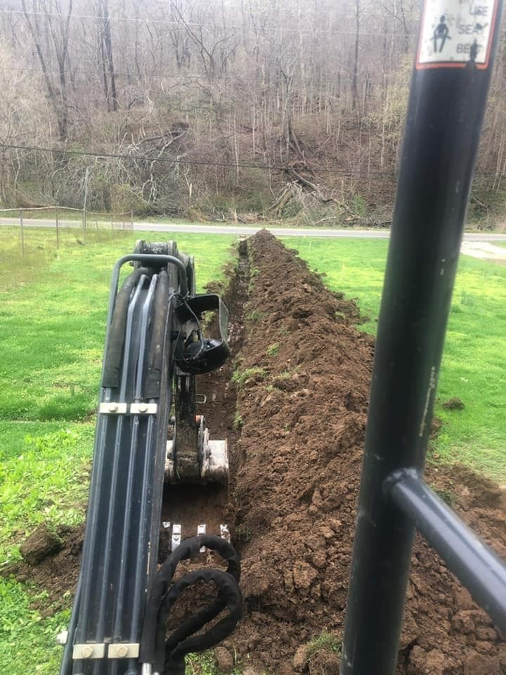 Water line replacement worked on by our technician Gary, in Ohio.