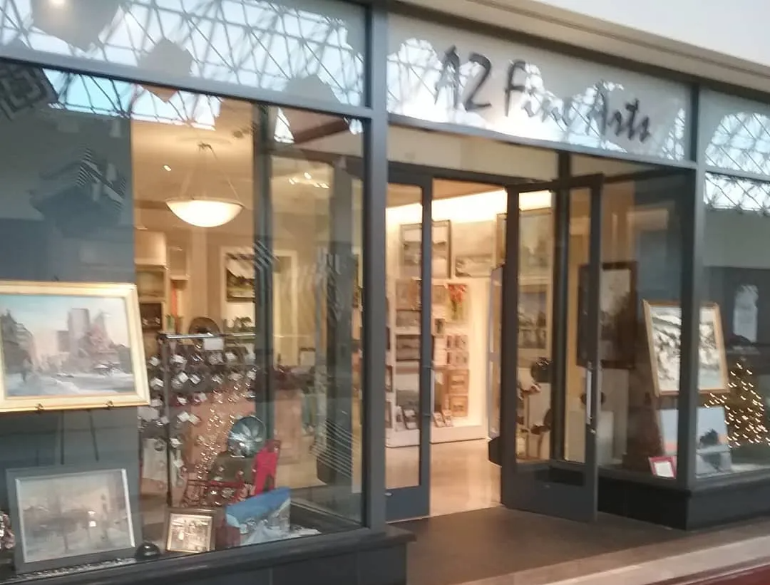 Front store of A Z Fine Arts