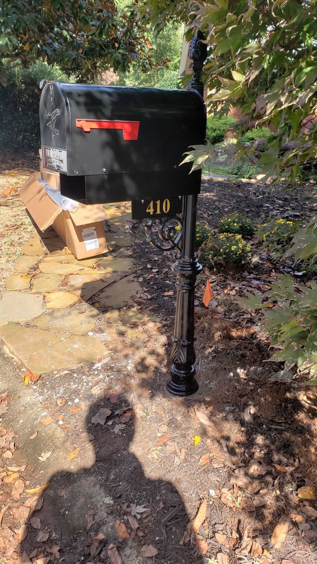 A door in a dark room with a light coming through it