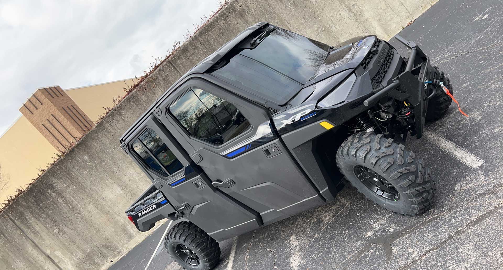 Polaris Ranger with tinted windows
