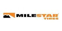 MileStar Tires logo with a mountain graphic.