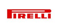 Red Pirelli logo on a white background.
