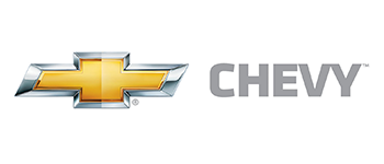 The chevy logo is shown on a white background.