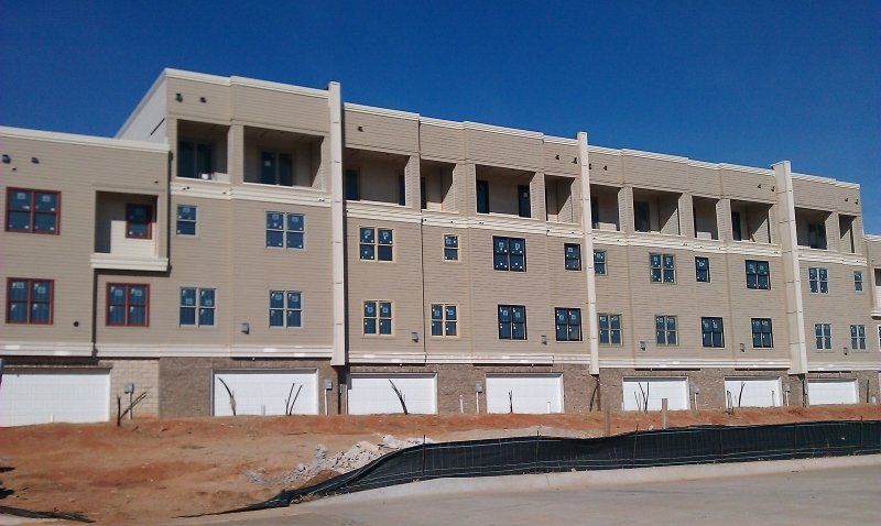 Exterior commercial painting