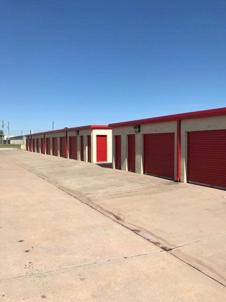 Storage facility painting