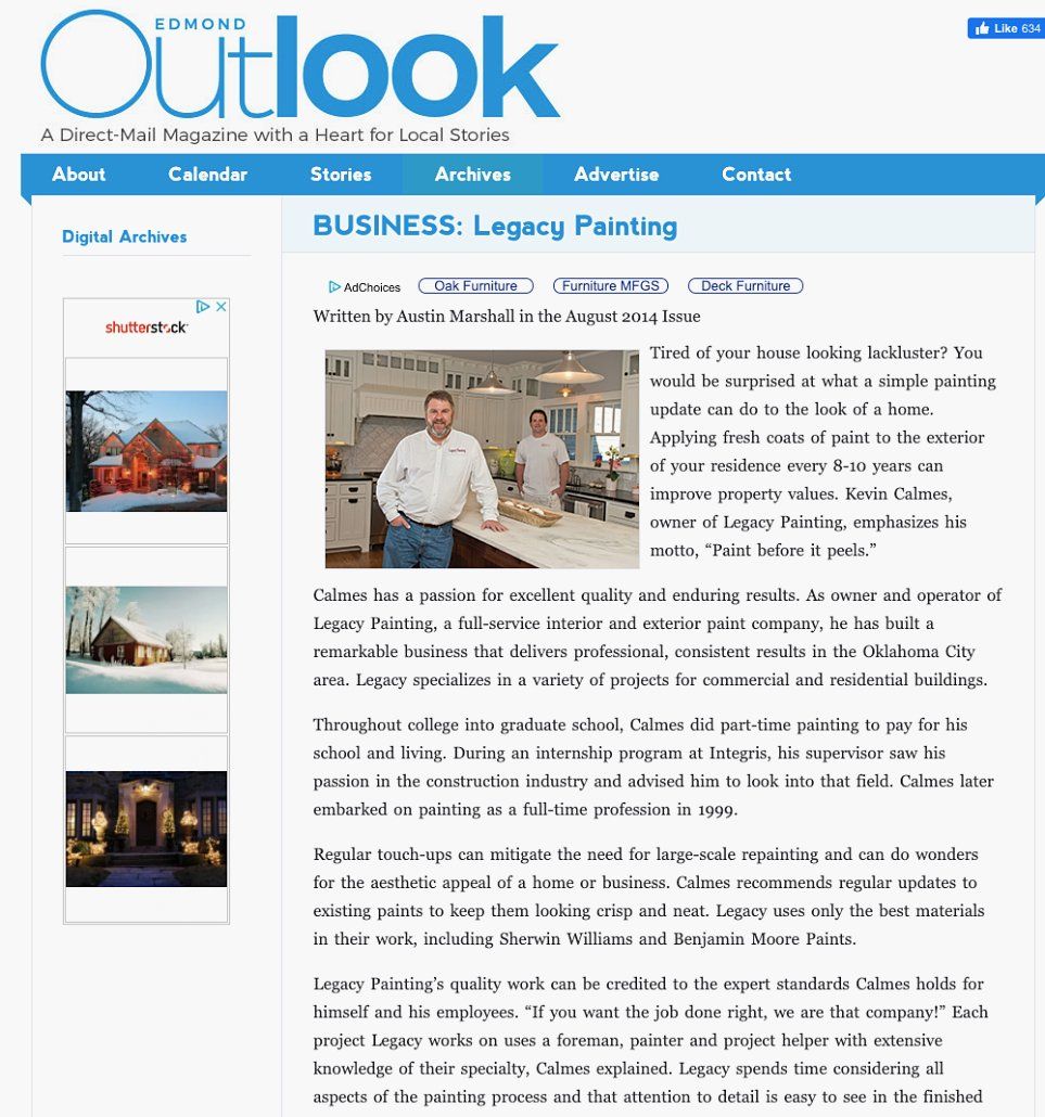 Business: Legacy Painting