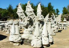 Concrete statuaries