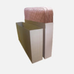 Cardboard boxes around a pink, quilted object.