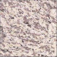 A close up of a granite tile with a gray and white texture.