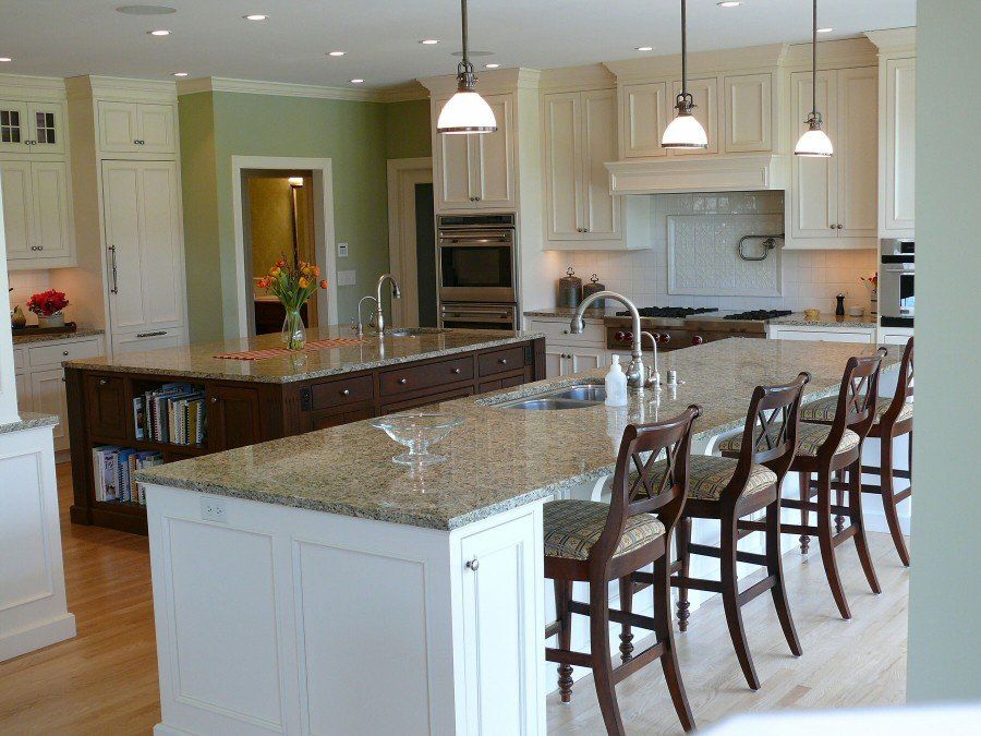 Granite kitchen countertop