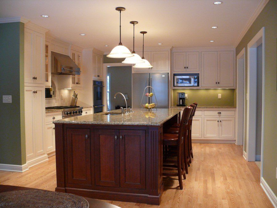 Granite kitchen countertop