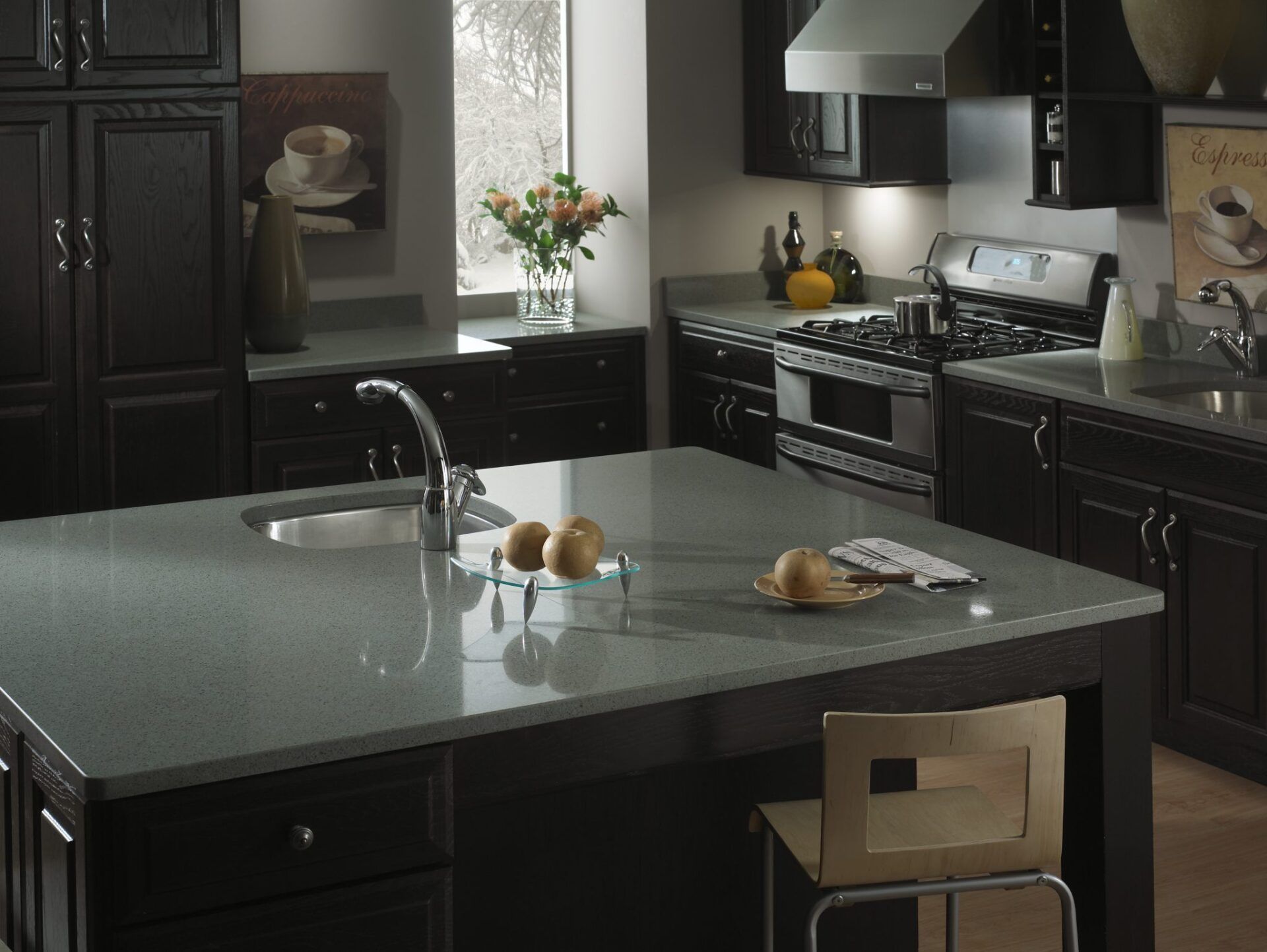 Granite kitchen countertop