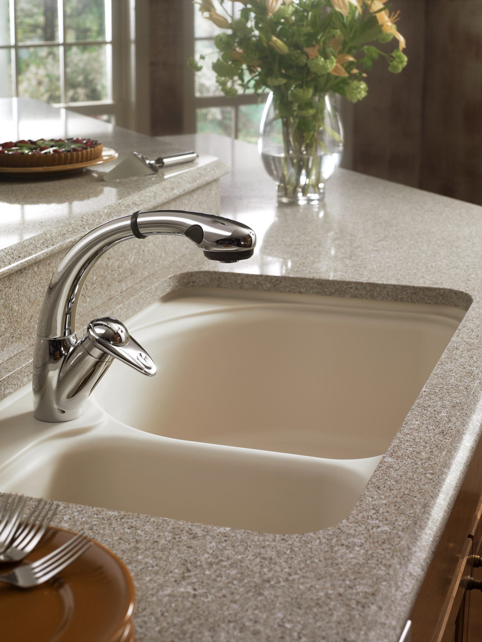 Granite kitchen countertop