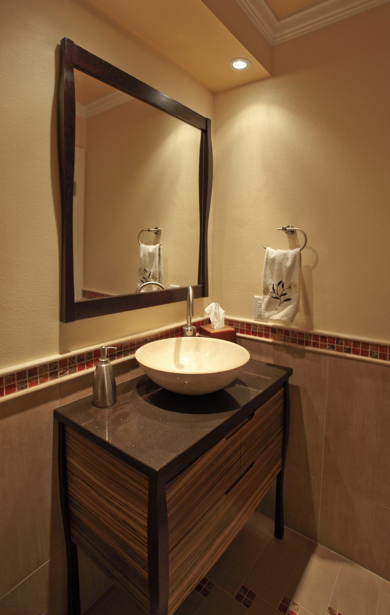 Bathroom vanity countertop