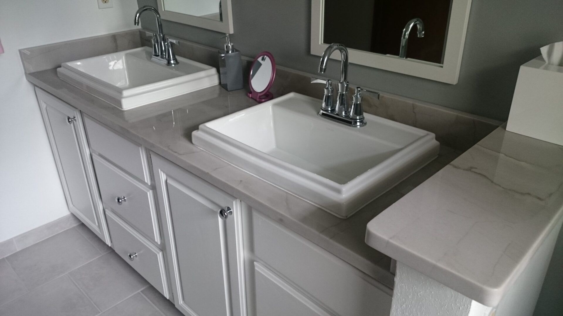 Bathroom countertop