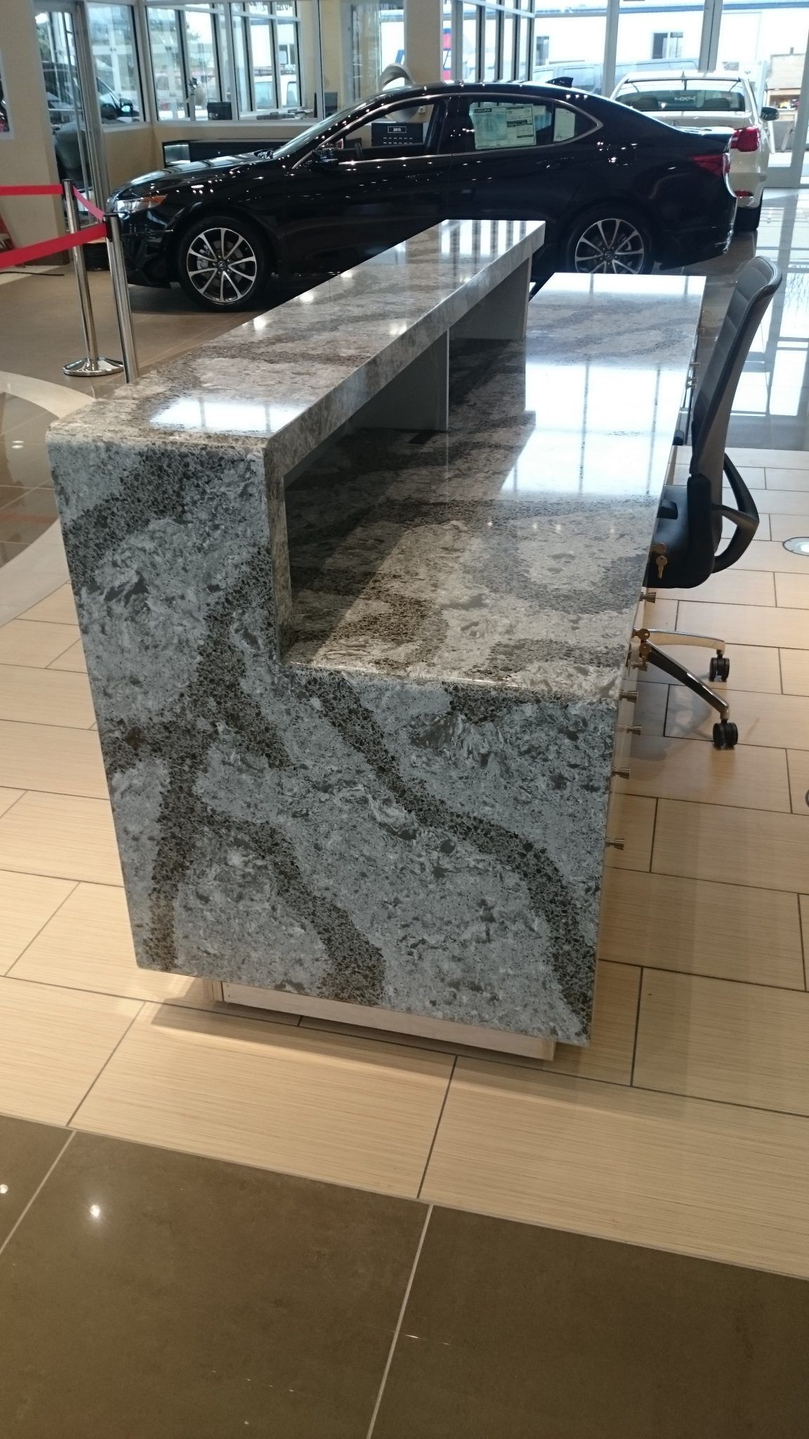 Commercial countertop
