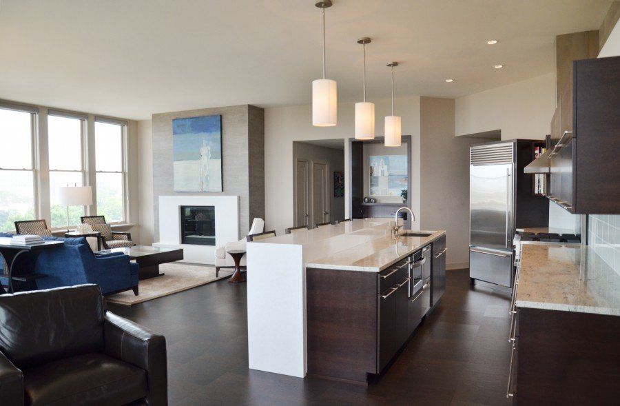 Apartment countertop