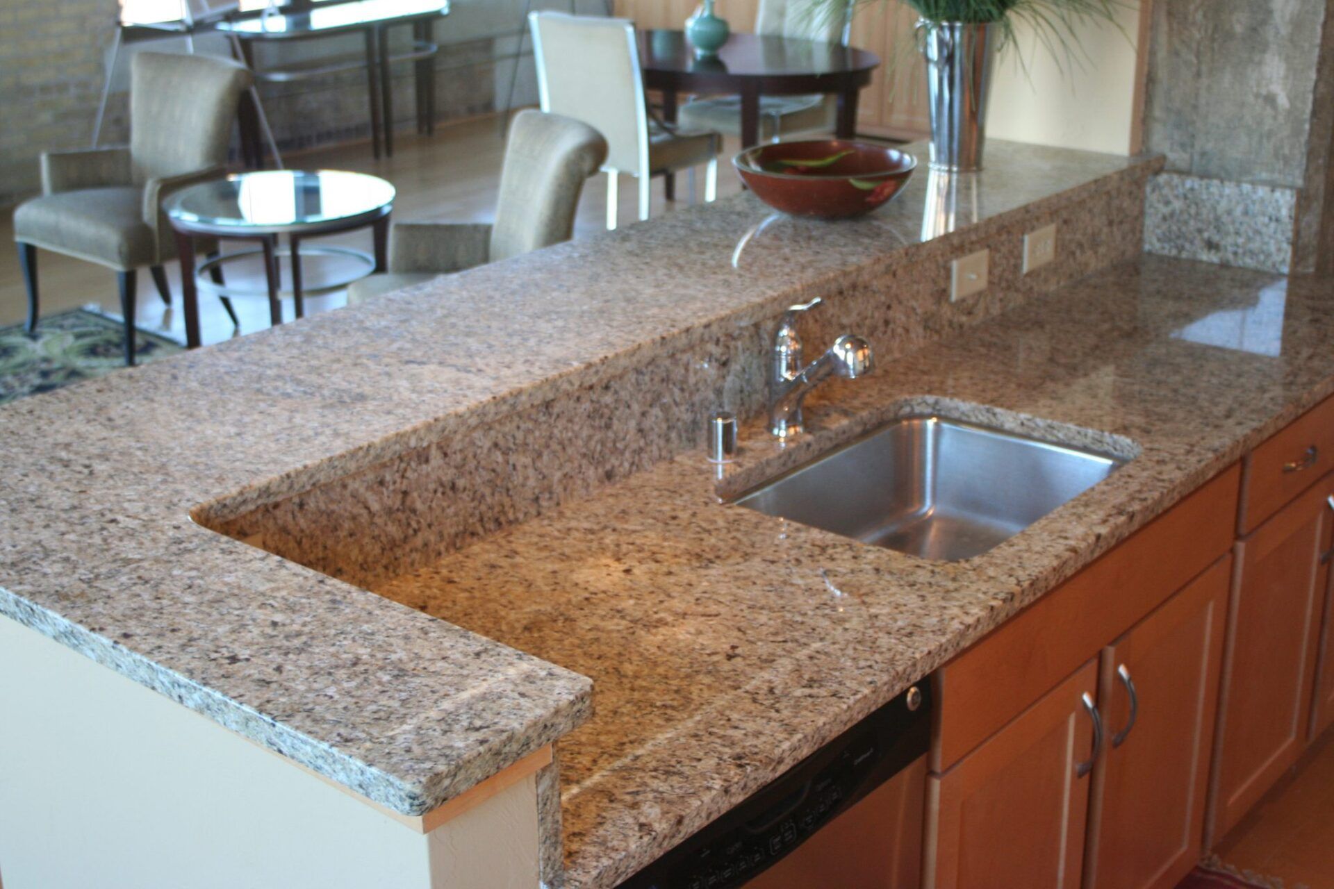 Apartment countertop